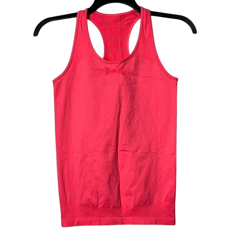 Kate Spade New York Womens Racerback Athletic Tank Size Xs/Sm Coral